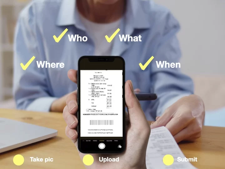 rewards program with receipt scanning