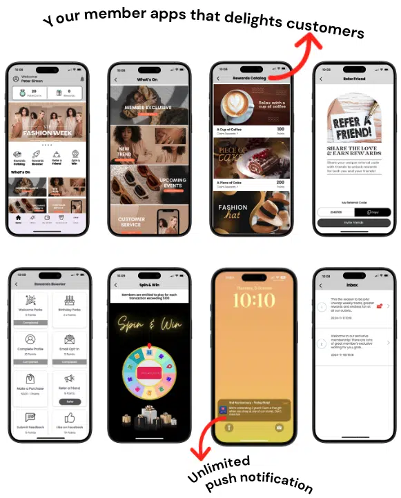 Poket Loyalty Rewards App for physical stores